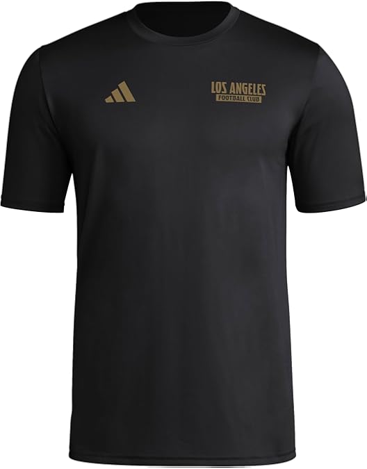 Amazon.com: adidas 2021 LAFC Authentic Home Jersey - Black-Gold S